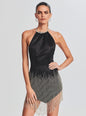 Eos Embellished Fringe Dress