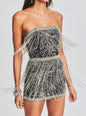 Dixie Sequin Fringe Dress