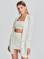 Tess Embellished Knit Cardigan