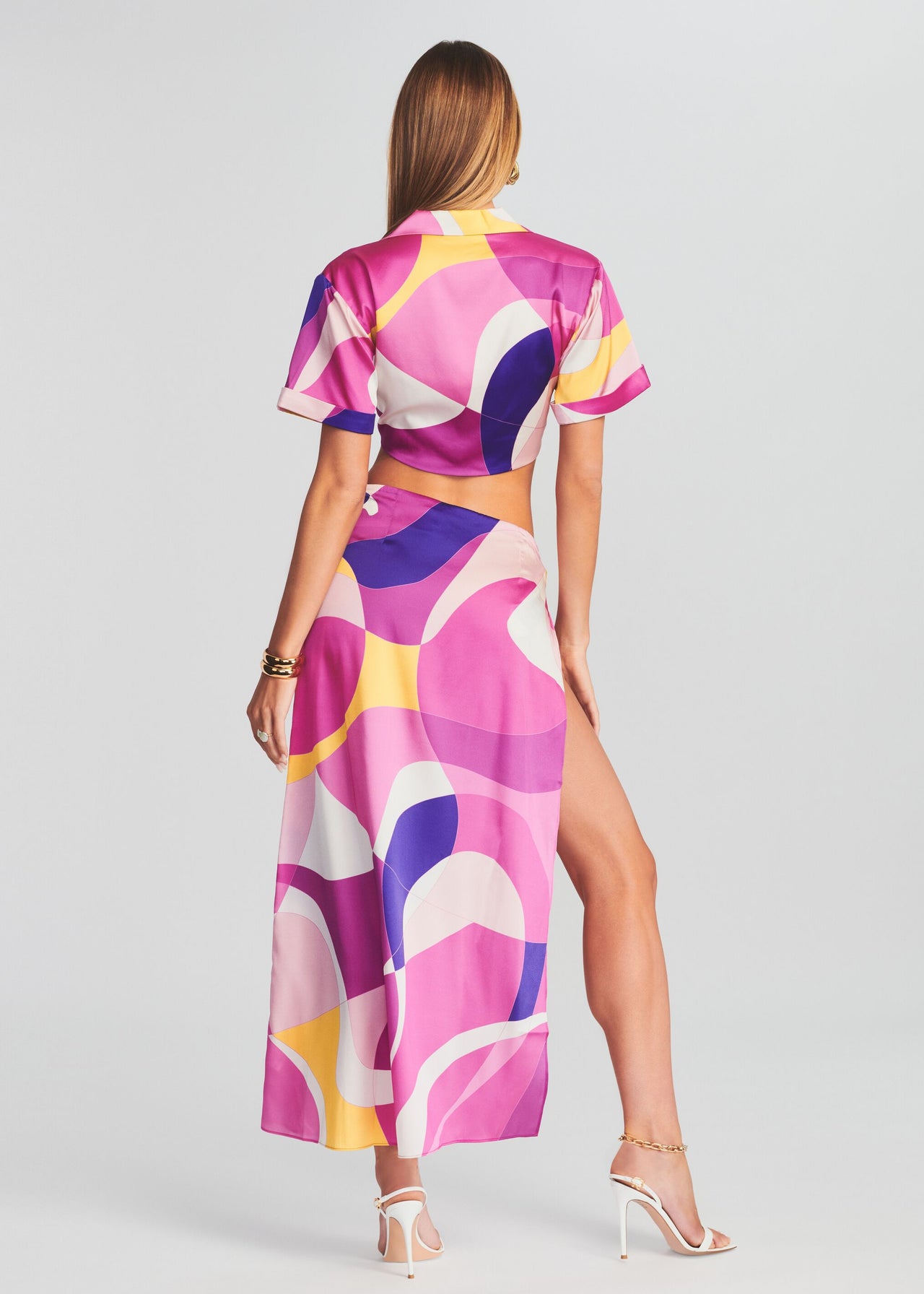 Gav Silk Skirt