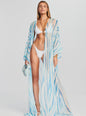 Cher Silk Chiffon Robe - Retrofete