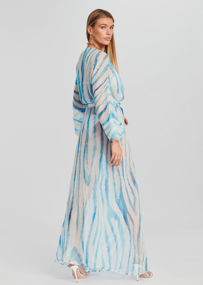 Cher Silk Chiffon Robe - Retrofete