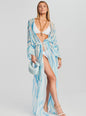 Cher Silk Chiffon Robe - Retrofete