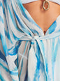 Cher Silk Chiffon Robe