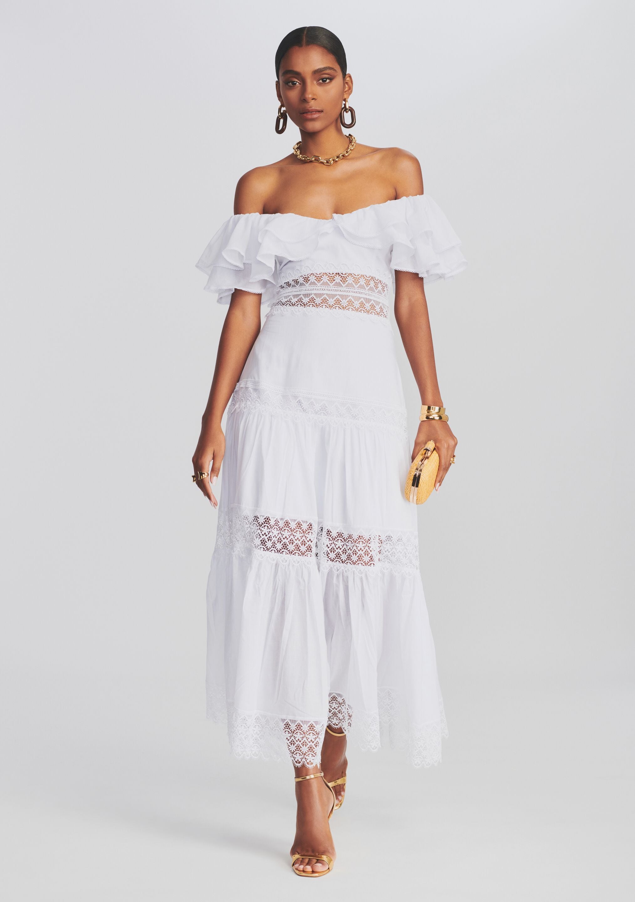 Florence embellished 2025 bridal maxi dress