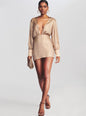 Oliver Embellished Silk Dress - Retrofete