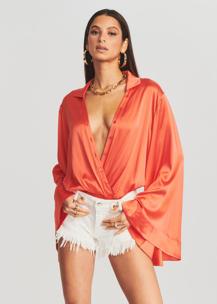 Avalon Silk Bodysuit - Retrofete
