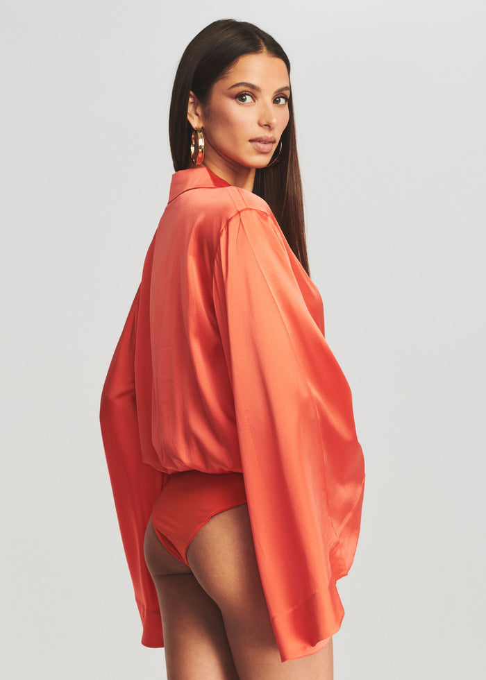 Avalon Silk Bodysuit - Retrofete