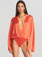 Avalon Silk Bodysuit - Retrofete