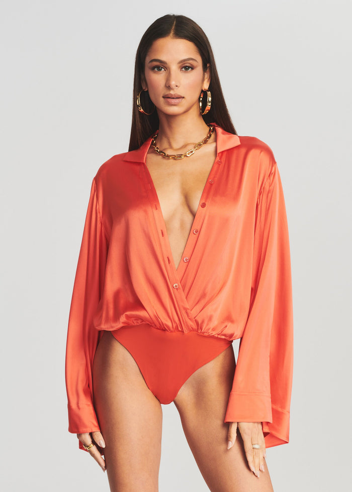 Avalon Silk Bodysuit - Retrofete