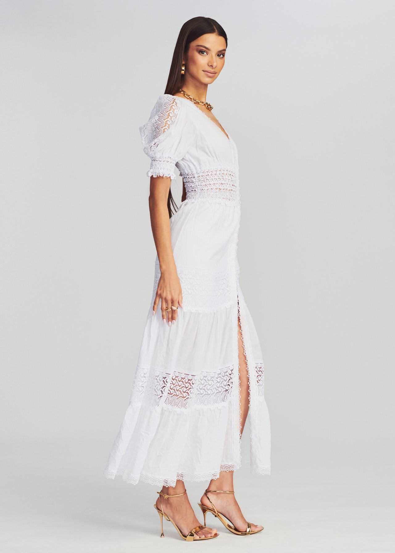 clemence maxi dress Clemence Long Dress – Retrofete