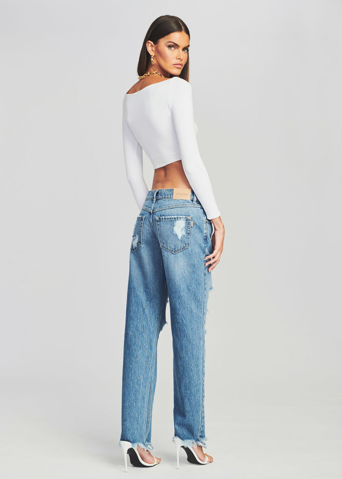 Maggie Low Rise Jean - Retrofete