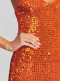 Elliana Sequin Crochet Dress - Retrofete