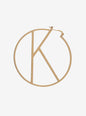 Hoop Letter Earring - Retrofete