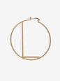 Hoop Letter Earring - Retrofete