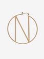 Hoop Letter Earring - Retrofete