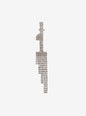 Number Rhinestone Earring