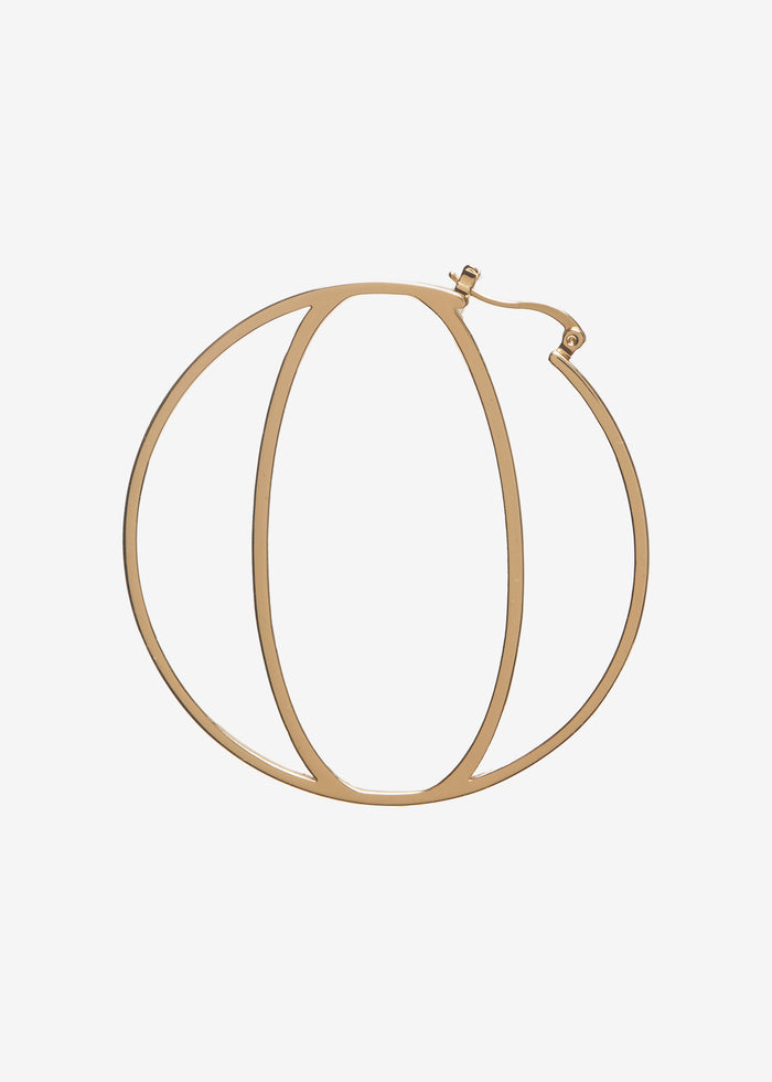 Hoop Letter Earring - Retrofete