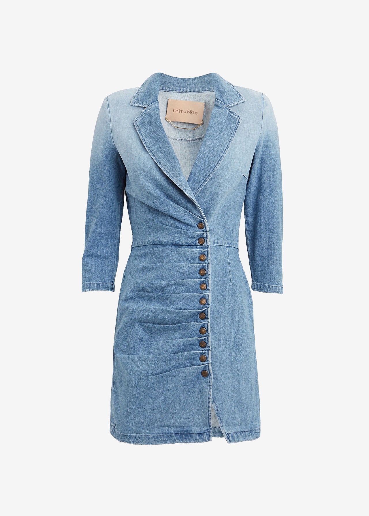 retrofete willa denim dress Willa Dress Retrofete