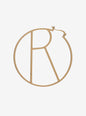 Hoop Letter Earring - Retrofete