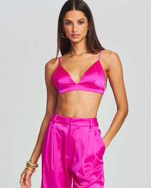 Iris Silk Bralette