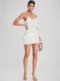 Claire Sequin Fringe Dress