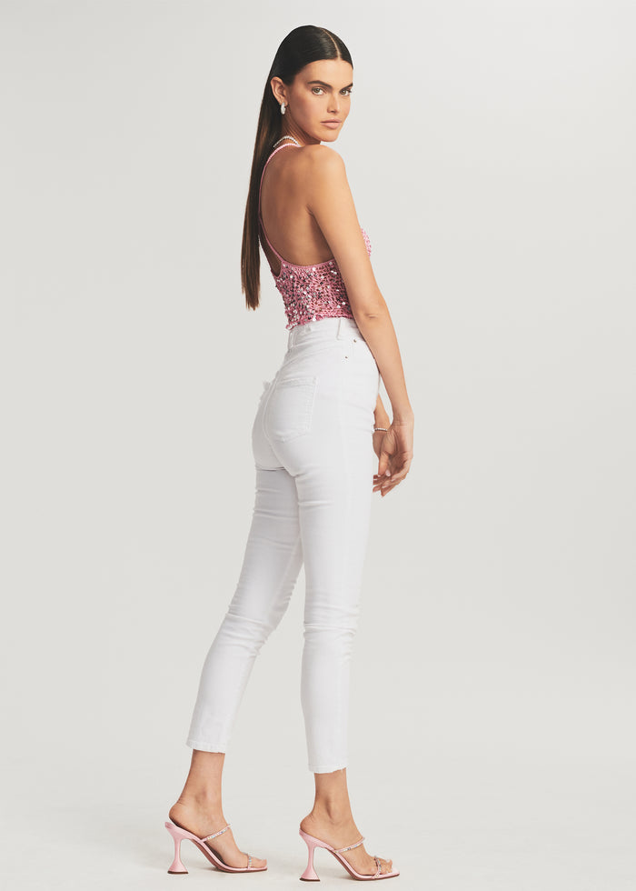 Molly Sequin Crochet Top - Retrofete