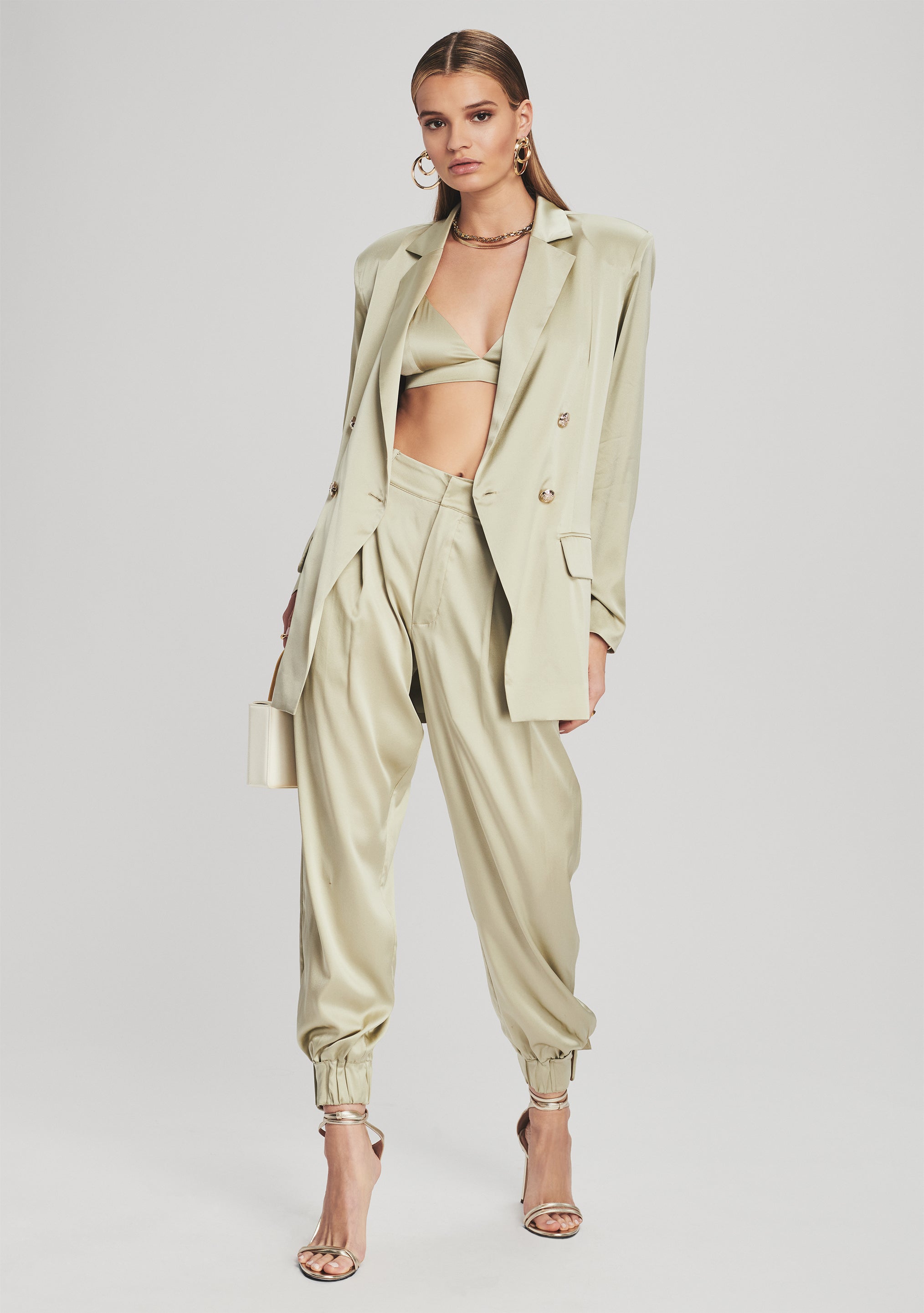 Brush Stroke Blazer Shirt And Trousers Co-ord – Chapter One