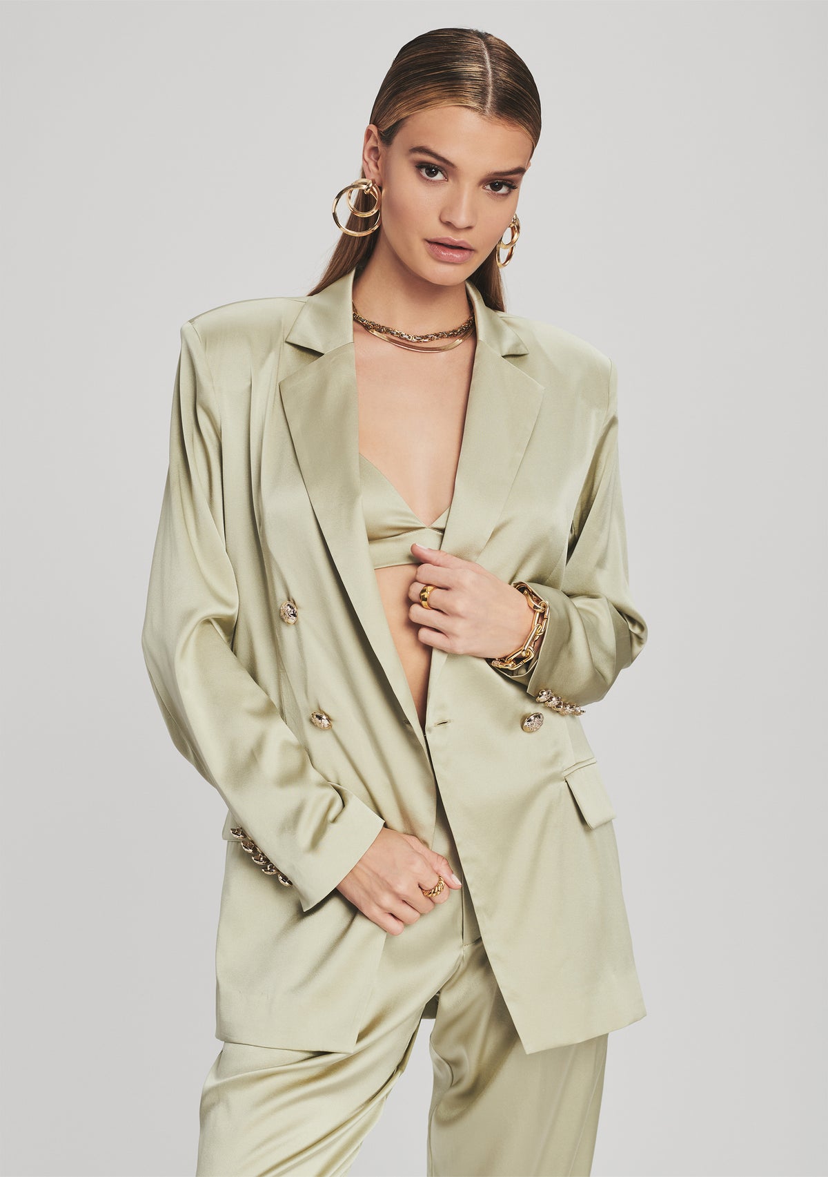 Pandora Silk Blazer