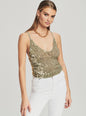 Molly Sequin Crochet Top - Retrofete