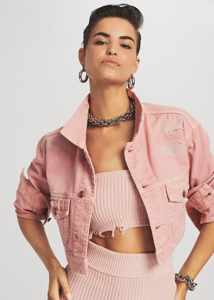 Ryan Cropped Jacket - Retrofete media 5 of 5