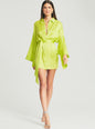 Scottie Silk Dress - Retrofete