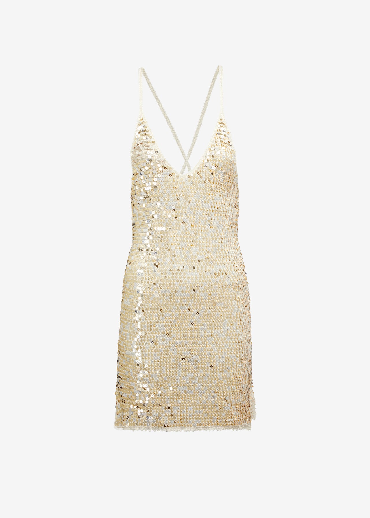 retrofete elliana sequin crochet dress Retrofete Elliana Sequin Crochet Dress by Retrofete